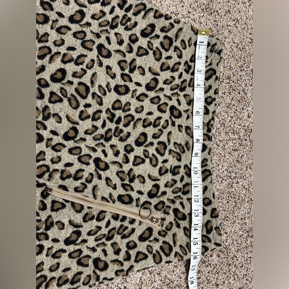 π Hayden Los Angeles Leopard Print Mini Skirt - Size Large π - Picture 5 of 12